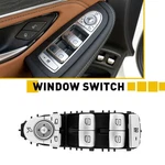 Front Left Power Master Window Sedan GLC300 Switch For Mercedes Benz 15-21. Fixed Price $26.59.
