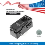 Front Rh Passenger Side Power Window Switch For Jeep Dodge Chrysler 4602785AD. Fixed Price $12.99.