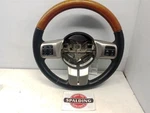 11-13 Jeep Grand Cherokee Woodgrain Heated Black Leather Steering Wheel 10632990. Fixed Price $119.69.