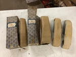 Nos Pair Triumph TR3A Front Bumper Guards 703047. Fixed Price $229.99.