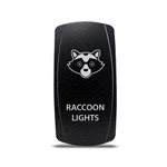 CH4X4 Rocker Switch Raccoon Lights Symbol - White Led. Fixed Price $17.98.