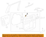Gm Oem 19-23 Sierra 1500 Rear Door Interior Trim-lock Knob Bezel 84363365. Fixed Price $25.38.