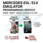 Mercedes Steering Lock Esl Elv Emulator Programming W204 X204 W207 W212 Glk. Fixed Price $154.99.