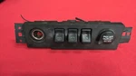 97-01 Jeep Cherokee Xj Rear Wiper, Defrost, Fog Light Switches Power Outlet Trim. Fixed Price $35.00.