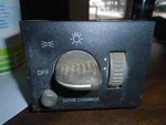 Dash Mounted Light Switch Fits 00 EXPRESS25 106685. Fixed Price $30.00.