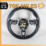 15-21 Porsche Macan 95B Turbo Steering Wheel W/ Paddle Shifters Black Oem 70K. Fixed Price $390.10.