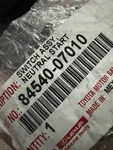 Toyota Neutral Safety Switch 84540-07010. Fixed Price $112.97.