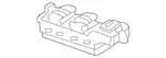 Genuine Mazda Window Switch EH44-66-350. Fixed Price $220.84.