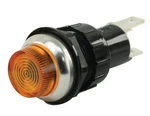 Empi 9378 Amber Dash Indicator Light 12V, Super Size, Fits 3/4" Hole, Vw Bug. Fixed Price $20.95.
