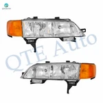 Headlights Assembly Turn Signal Lamp For 1994-1997 Honda Accord With Bulb. Fixed Price $87.41.