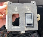 Jeep Cherokee Xj 84-96 Rear Wiper Transmission Power Dash Switch Trim Bezel. Fixed Price $20.00.