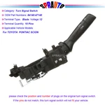 8414047140 Turn Signal Headlamp Switch For Toyota Yaris Prius Tacoma Corolla New. Fixed Price $29.06.
