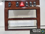 Oem 2002 Mercedes E320 3.2L 2DIN Navi Radio Center Console Wood Trim. Fixed Price $69.14.