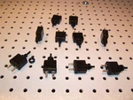Mercedes Late W108,109 Early W114,115 Glove Box Black Plastic Light Oem Switch. Fixed Price $49.00.
