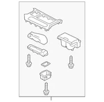 Genuine Mazda Console Panel GMJ6-66-CM0B. Fixed Price $543.24.