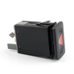Emergency Flasher Hazard Light Switch 1J0953235C Fits Vw 99-05 Golf Jetta MK4 .. Fixed Price $15.85.