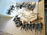 Lot Of 23 Vintage Toyota Ignition Lock Cylinder W Key US190L . US208L , US194L. Fixed Price $119.99.