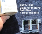 Nos 86 87 88 89 90 Chevrolet Impala Caprice Power Window Switches Bezel +b Body. Fixed Price $23.33.