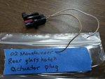 1998-2002 Lincoln Ford Mercury Rear Trunk Lid Tail Gate Lock Latch Plug Oem. Fixed Price $16.95.