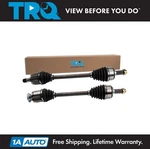 Trq Front Cv Axle Shaft Set For 2010-2011 Honda Accord Crosstour 2012. Fixed Price $184.95.