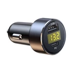 12/24V Led Screen Car Cigarette Lighter 2.4A Usb-c Type Pd Charger Voltmeter. Fixed Price $10.91.