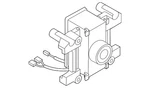 Genuine Mazda Steering Column Switch Housing TD11-66-1B1. Fixed Price $215.29.