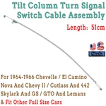 Tilt Column Turn Signal Switch Cable Assembly For 1964-1966 Gm & Full Size Cars. Fixed Price $23.99.