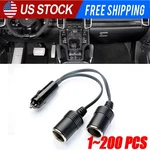 Dual Car Cigarette Lighter Splitter Charger Power Socket Adapter 12V Outlet Lot. Fixed Price $10.98.