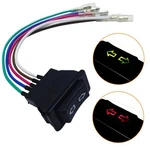 5-PIN/WIRE Car Window Power Switch Universal Up/down Green Led Lighted Dc 12V. Fixed Price $5.54.