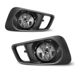 Pair Bumper Fog Lights For Honda Civic 1999-00 Clear Lens Lamps W/ Wiring+switch. Fixed Price $50.99.