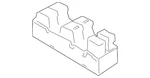 Genuine Nissan Window Switch 25401-6MA0D. Fixed Price $335.74.
