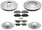 Ceramic Brake Pads & Coated Disc Rotors Fits Honda Civic 2022 2023 2024. Fixed Price $243.00.