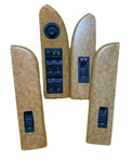 2007-09 Chrysler Aspen Set X4 Window Mirror Master Passenger Rear Switches Bezel. Fixed Price $129.99.