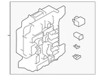 Genuine Mitsubishi Junction Block 8637C621. Fixed Price $1682.83.
