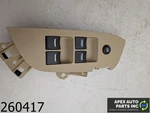 Oem 2008 Acura Mdx 3.5L Master Window Switch Tan Button Assembly. Fixed Price $49.99.