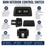 2018-2022 Bmw 530I 540 550 G30 Rear Trunk Boot Lid Close Lock Button Switch Oem. Fixed Price $19.99.