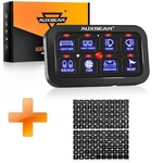 Auxbeam Gang Switch Panel BA80 + 120PCS Label Vertical Stickers. Fixed Price $169.99.