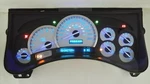 03 04 05 06 07 H2 Hummer Premium Ss White Gauge Blue Led Complete Cluster Wp. Fixed Price $550.00.