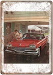 Vintage 1960 Dodge Dart Auto Ad Retro Look Reproduction Metal Sign AM2787. Fixed Price $36.95.