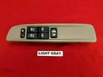 02-05 Gmc Envoy Master Power Window Switch Driver Side Left Light Gray 15204691. Fixed Price $49.99.