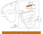 Gm Oem 13-22 Encore,trax Rear Door Interior Trim-switch Bezel 95393659. Fixed Price $25.46.