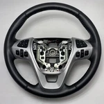 2011-2015 Ford Explorer Steering Wheel W/audio Cruise Switch Oem Leather Black. Fixed Price $94.49.