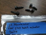 1998-2002 Lincoln Ford Mercury Rear Trunk Lid Tail Gate Lock Latch Bolts Oem. Fixed Price $16.95.