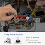 Furnace Replacement Limit Fits For Rheem Flame Rollout Switchs 36. Fixed Price $14.99.