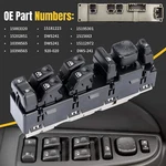 15883320 Front Driver Side Power Window Switch For Gmc Yukon Xl 1500 2003-2006. Fixed Price $42.99.