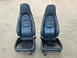 05-08 Porsche 911 997 Complete Front Rh & Left Seat Black Leather Oem LOT2635. Fixed Price $1998.00.