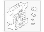 Genuine Mitsubishi Junction Block 8637C621. Fixed Price $1357.97.