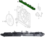 Fit 2009-2013 Toyota Corolla 1.8L Radiator Condenser Cooling Fan Bracket Cover. Fixed Price $37.29.