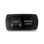 Rocker Switch For Jeep Wrangler Jk Bumper Lights Symbol - Horizontal White Led. Fixed Price $17.98.