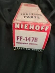 Niehoff Aftermarket Vacume Headlight Switch # FF-147B. Fixed Price $28.50.
